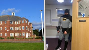 Sunderland Residents enjoy superhero visit